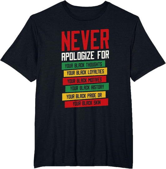 Never Apologize for Your Blackness, Black History Month