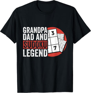 Grandpa Dad and Sudoku Legend, Sudoku Puzzle Solving