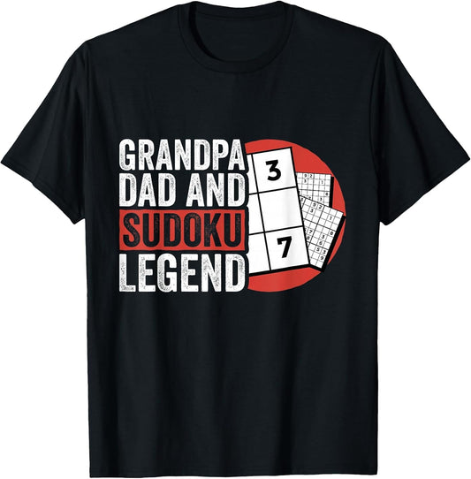 Grandpa Dad and Sudoku Legend, Sudoku Puzzle Solving