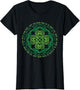 Irish Blessing Celtic Knot & 4-Leaf Clover Luck