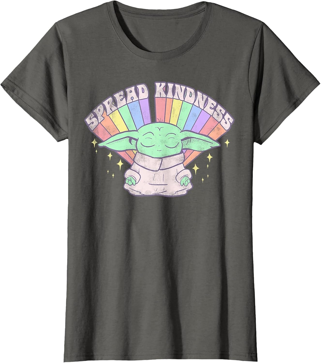 Star Wars The Mandalorian Grogu Spread Kindness Rainbow