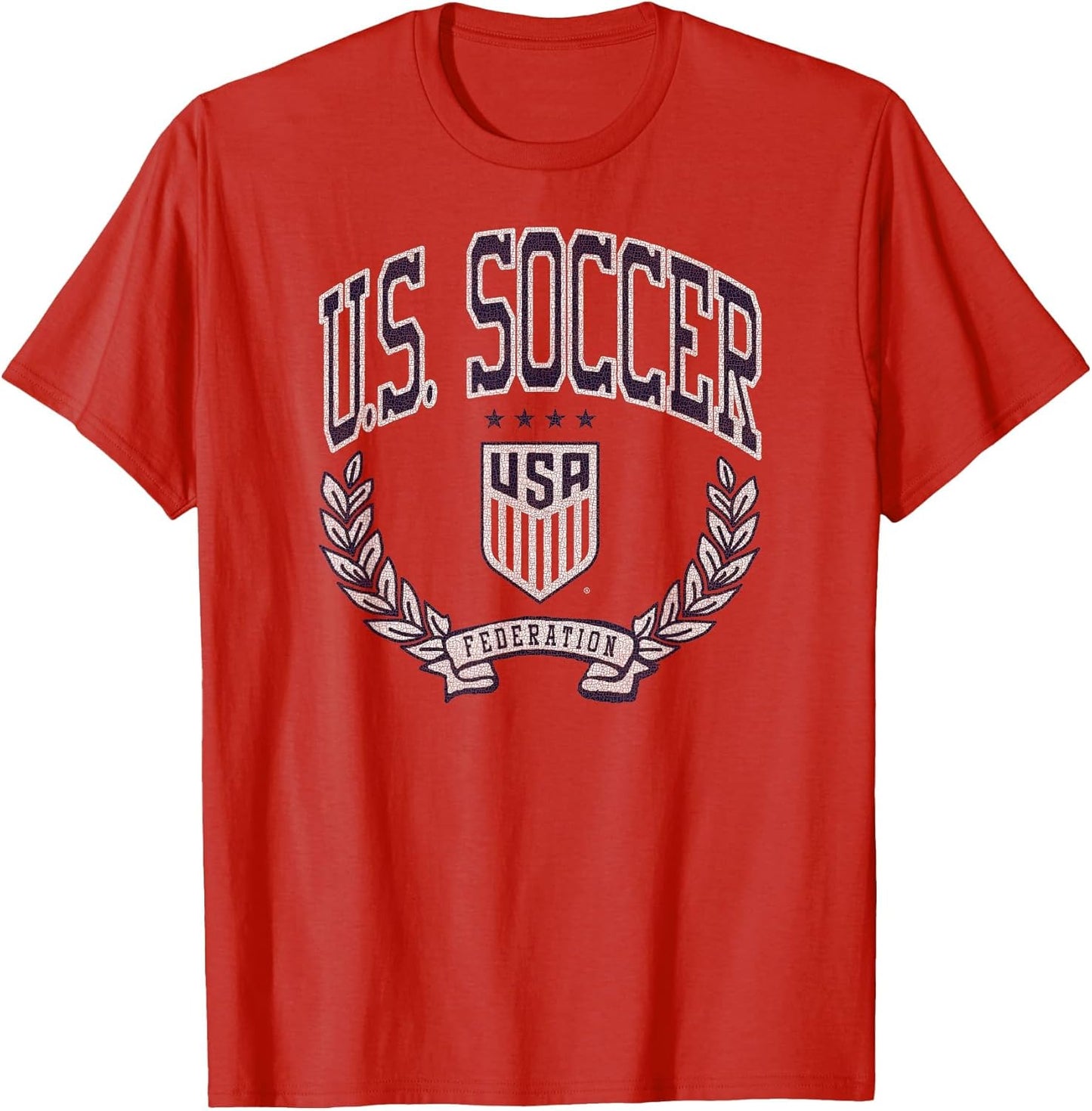 U.S. Soccer Vintage Victory Red USWNT Officially Licensed