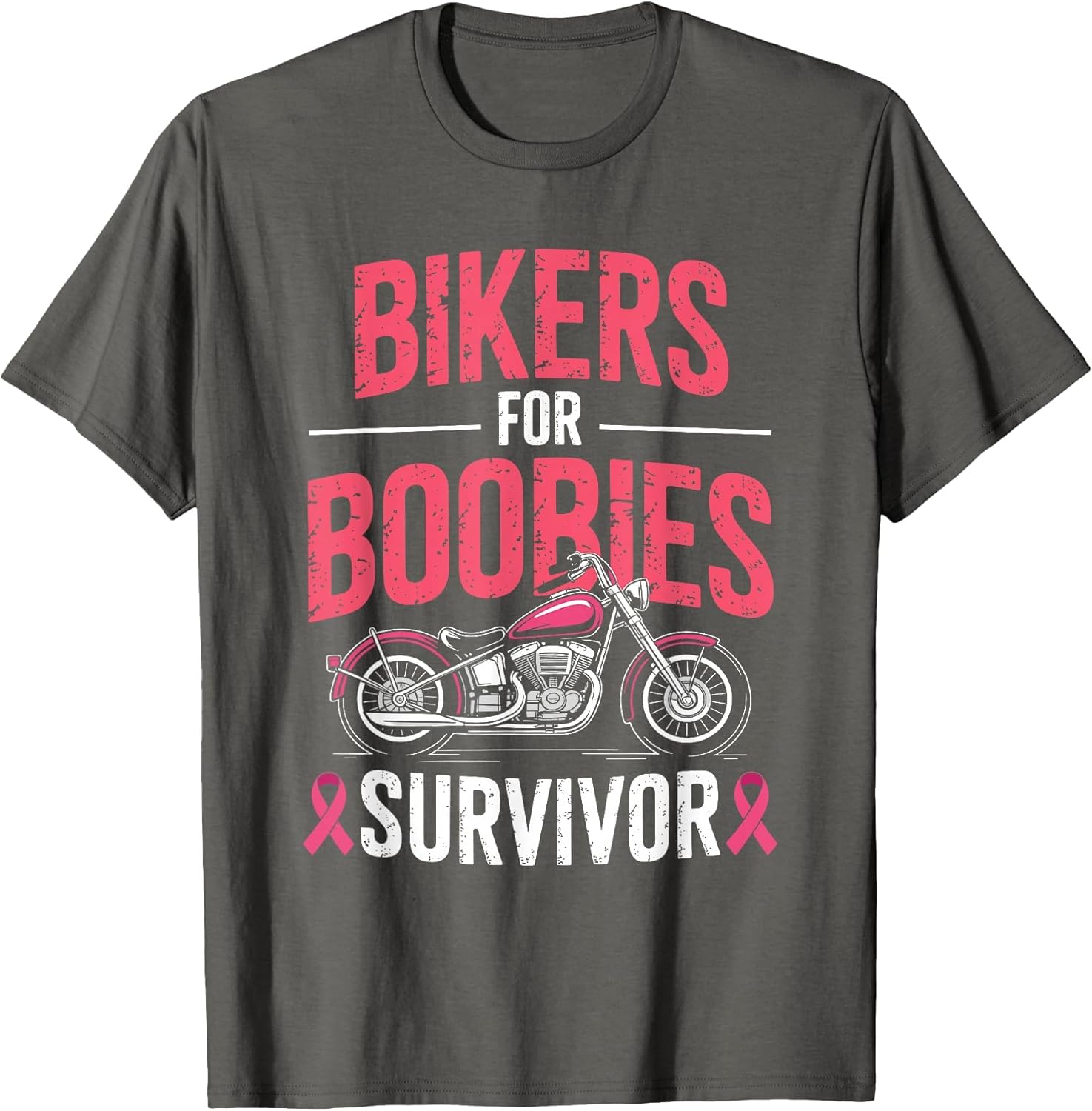 Bikers for Boobs Against Breast Cancer Awareness Motorcycle
