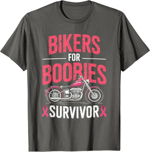 Bikers for Boobs Against Breast Cancer Awareness Motorcycle