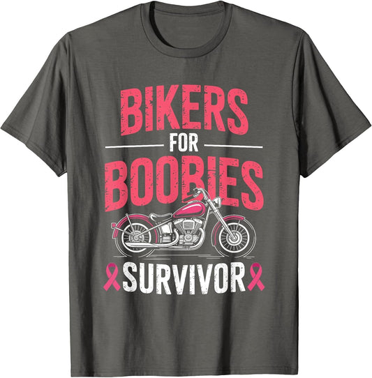 Bikers for Boobs Against Breast Cancer Awareness Motorcycle