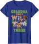 3rd Birthday Zoo Safari Jungle Grandma of The Wild and Three