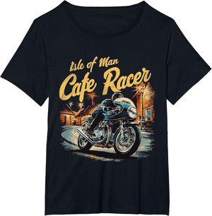 Isle of Man Motorcycle Cafe Racer Retro Vintage TT Races