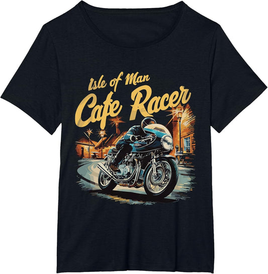 Isle of Man Motorcycle Cafe Racer Retro Vintage TT Races