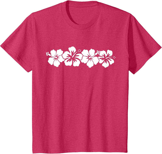 Hawaii Souvenir Hibiscus Flower Hawaiian Girls Boys Graphic