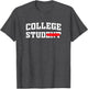 College Stud Student Shirt Funny Sarcastic Saying