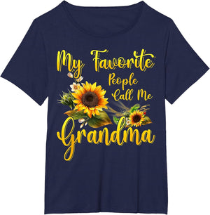 Sunflower My Favorite People Call Me Grandma Mother's Day