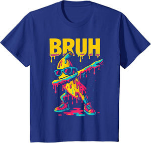 Dabbing Banana Bruh Drip Ice Cream Banana Youth Boys Kids