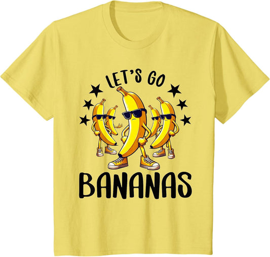 Funny Bananas Shirt Cute Banana Gifts Funny Lets go Bananas