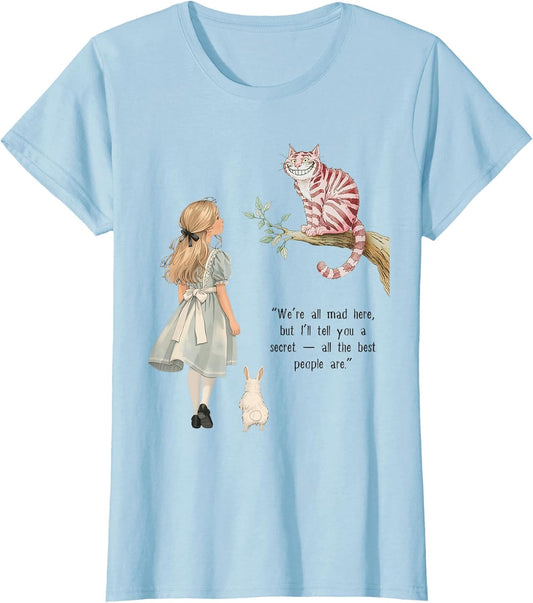 Alice Adventures Wonderland Retro Childrens Vintage Book Day