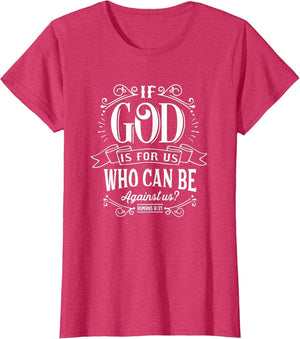 Christian If God is for Us Who Can Be Against Us Bible Verse