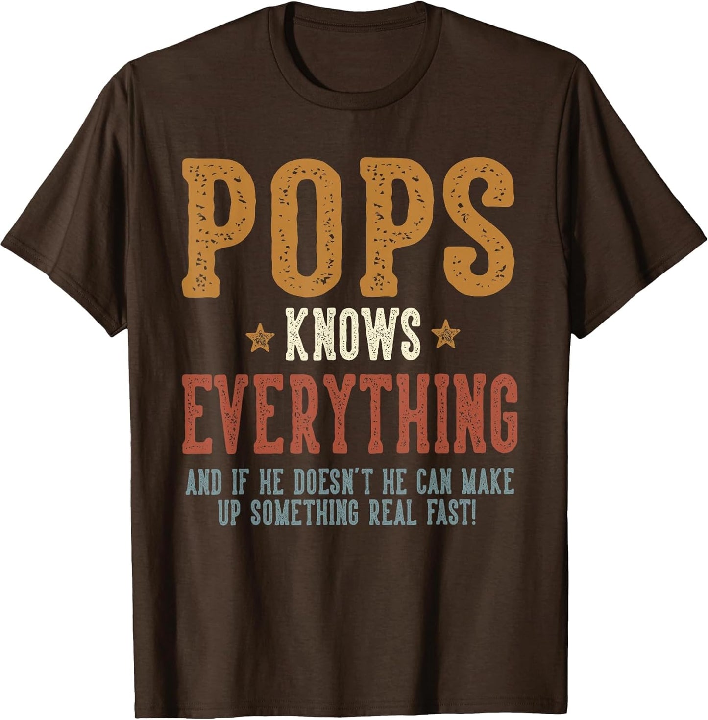 Pops Knows Everything - Humorous Father's Day Pops