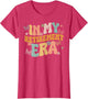 Groovy Floral in My Retirement Era Funny Women Retired Retro