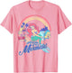 Disney The Little Mermaid Pastel Rainbow Retro