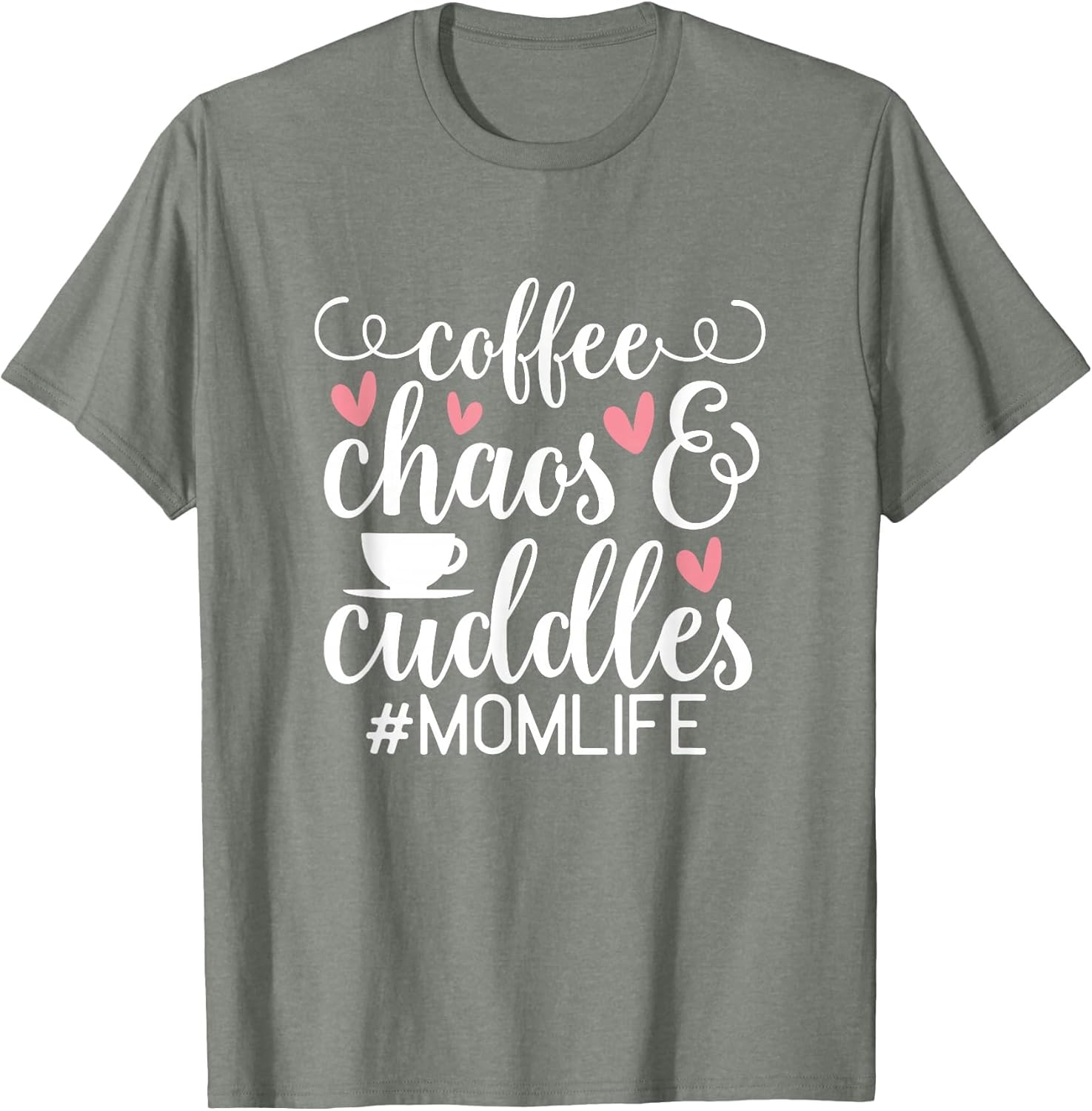 Coffee Chaos and Cuddles Mom Life Motherhood Funny