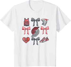 NBA Portland Trail Blazers Bow Grid