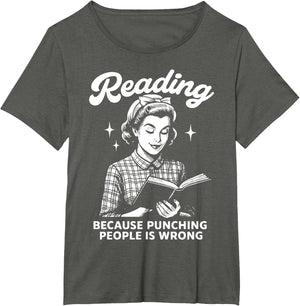 Reading Because Punching People is Wrong