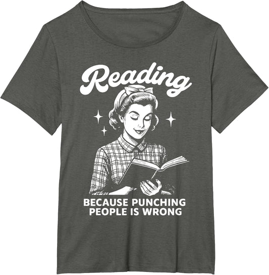 Reading Because Punching People is Wrong
