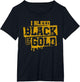 I Bleed Black and Gold Game Day Group School Football Sports