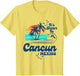 Cancun Mexico Beach Summer Vacation Retro Vintage 80's 70's