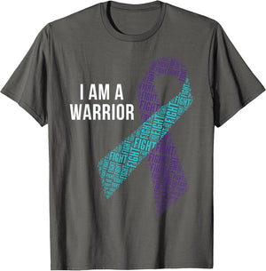 I Am A Warrior Suicide Prevention Awareness Fighter Survivor