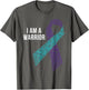 I Am A Warrior Suicide Prevention Awareness Fighter Survivor