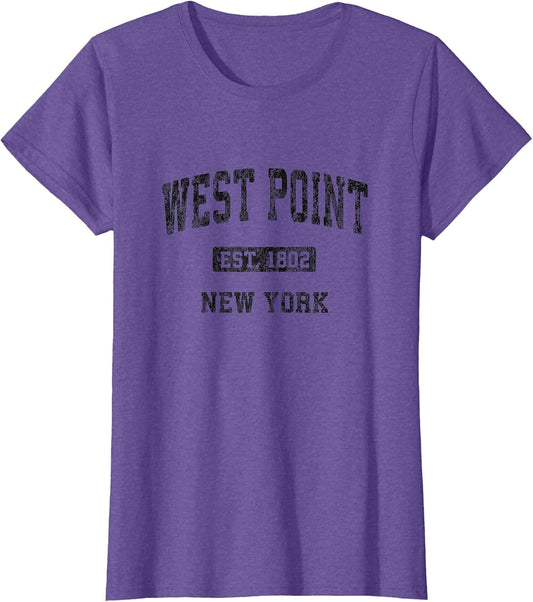 West Point New York NY Vintage Athletic Sports Design