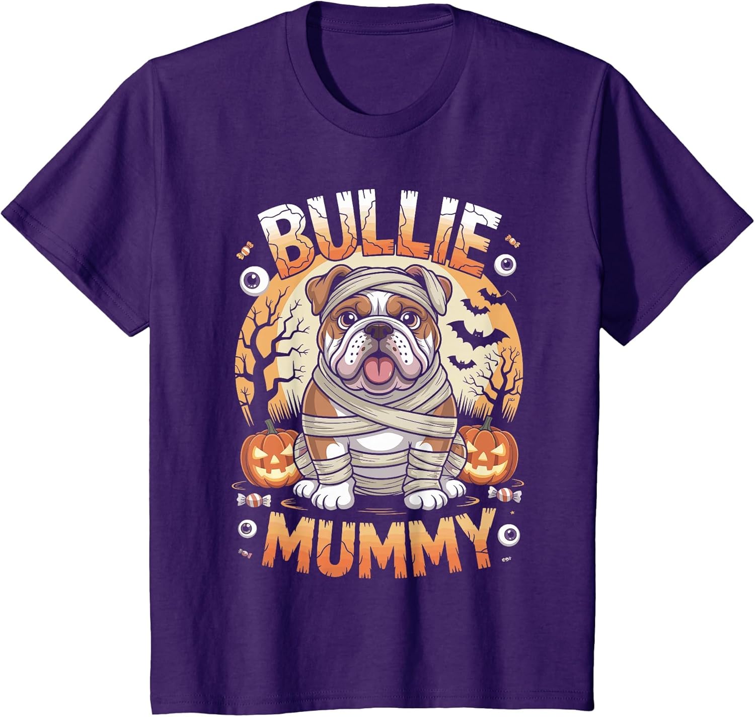 Bullie Mummy Halloween Costume Dog Owner English Bulldog