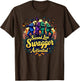 Second Line Swagger Activated Mardi Gras Design