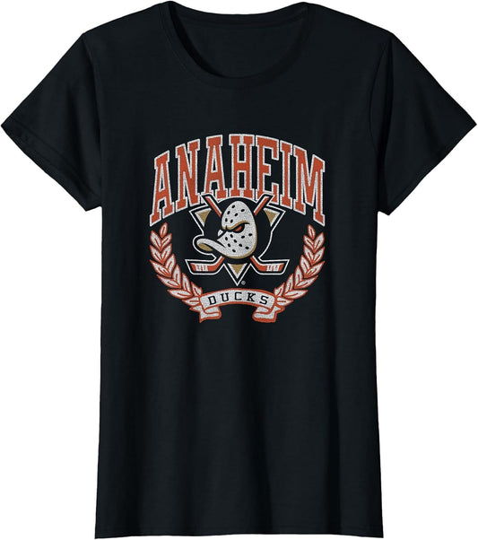Anaheim Ducks Vintage Victory Black Licensed