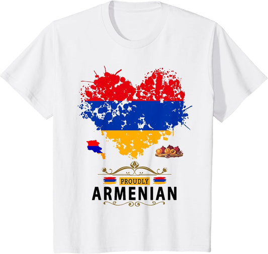 Armenian Flag Outfit Idea for Kids Republic of Armenia