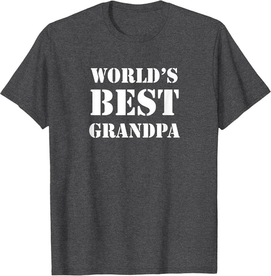 World's Best Grandpa T Shirt