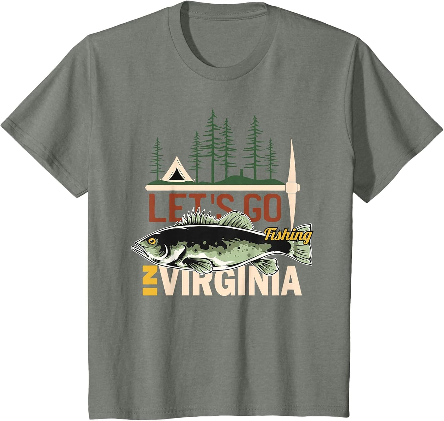 Camping Fishing in Virginia - Nature Virginia Fishing