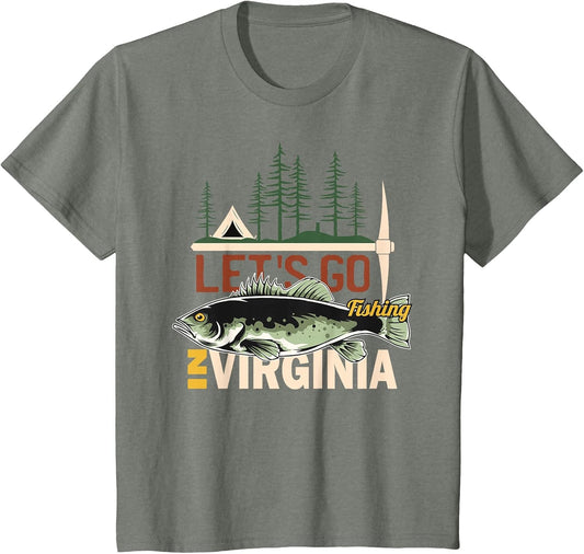 Camping Fishing in Virginia - Nature Virginia Fishing