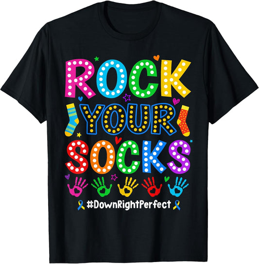 Rock Your Socks World Down Syndrome Awareness Day Women Kids