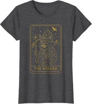 RPG Gamer Wizard D20 Dice Nerdy Geek Cat Men Women Kids