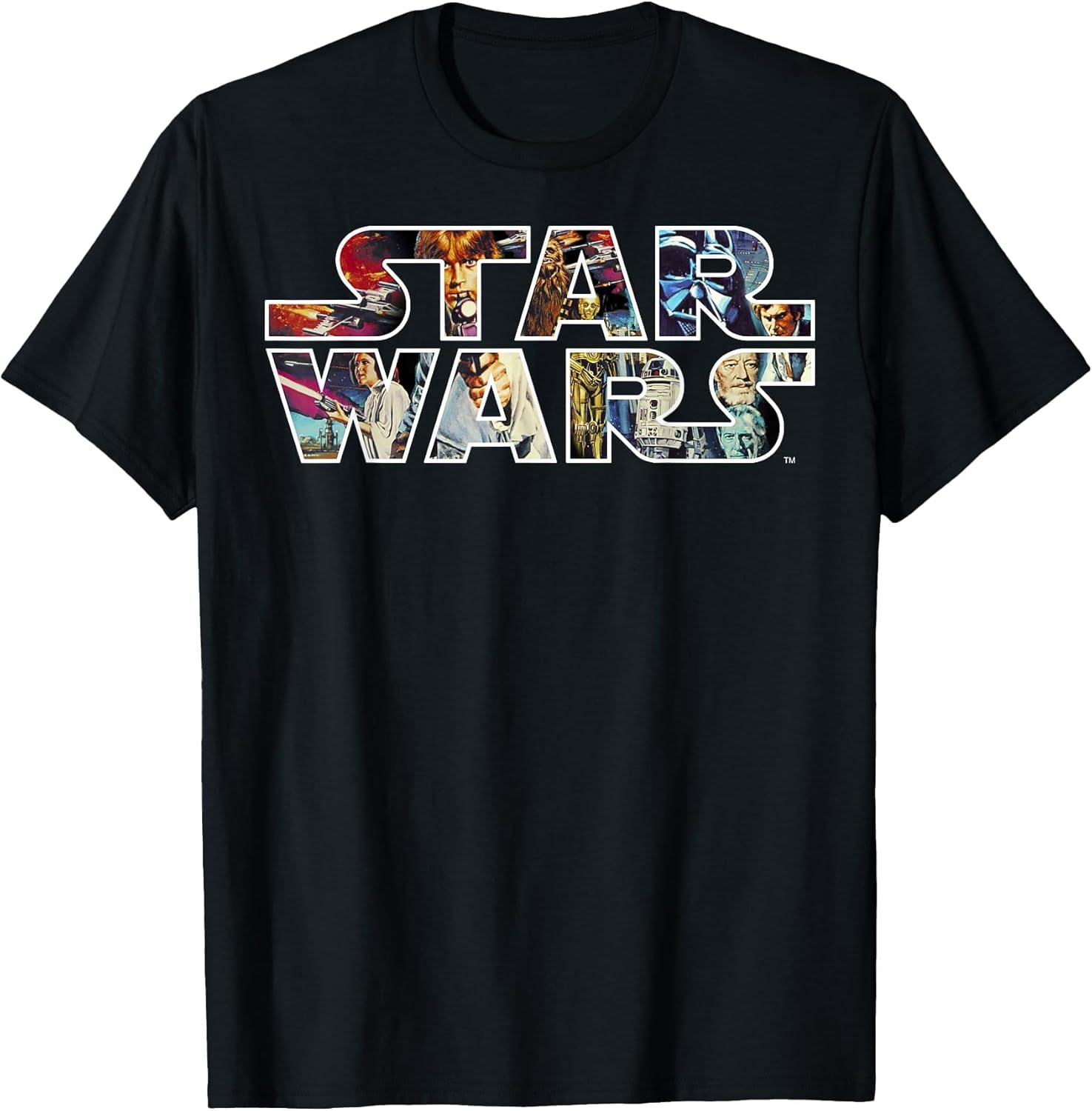 Star Wars Classic Movie Poster Logo Graphic