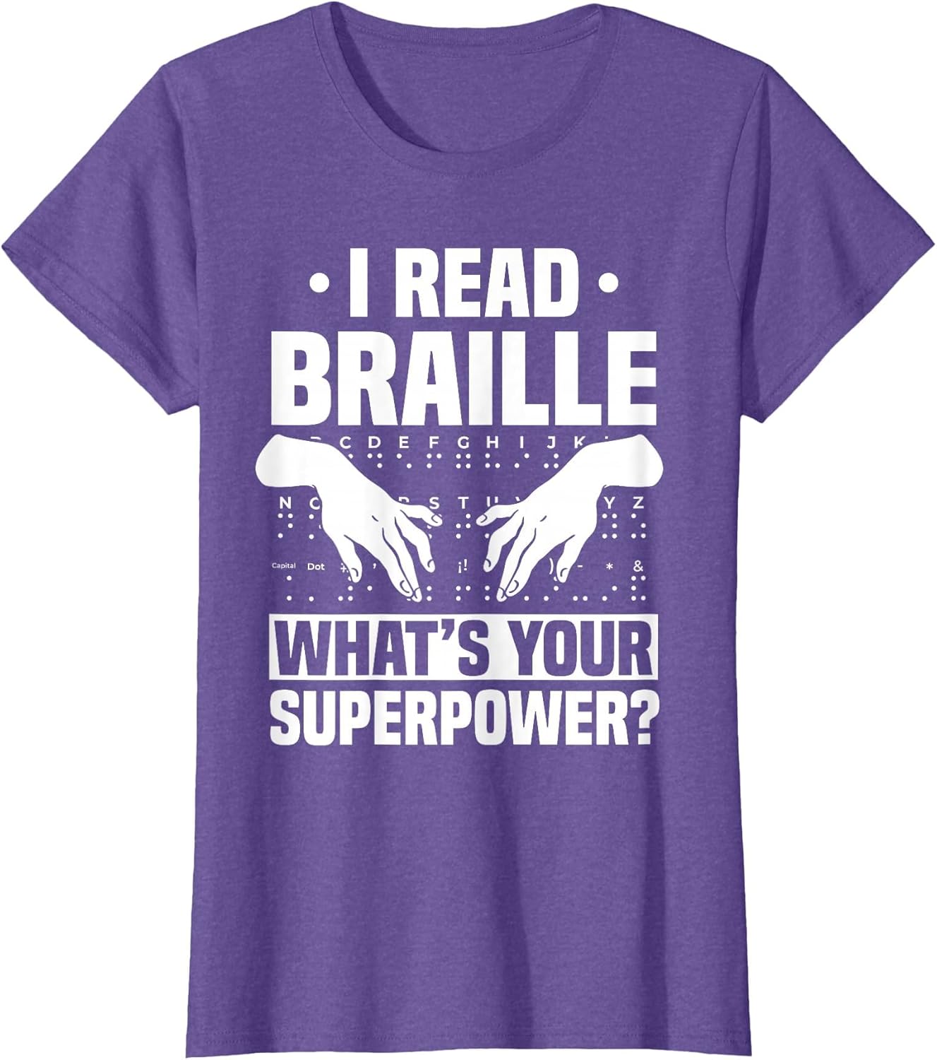 I Read Braille What's Your Superpower Braille Teacher