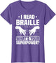 I Read Braille What's Your Superpower Braille Teacher