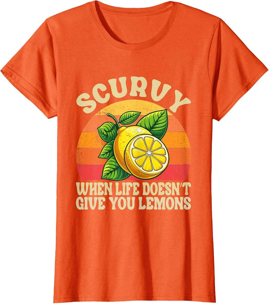 Scurvy When Life Doesn't Give You Lemons Vintage Fruit