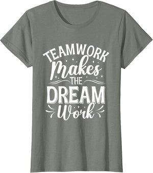 Teamwork Makes The Dream Work Collaboration Coworker