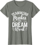 Teamwork Makes The Dream Work Collaboration Coworker