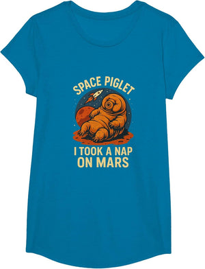Tardigrade Space Piglet Water Bear Funny Cosmic Animal Art