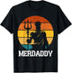 Retro Merdaddy Security Merman Mermaid Merdad Father's Day