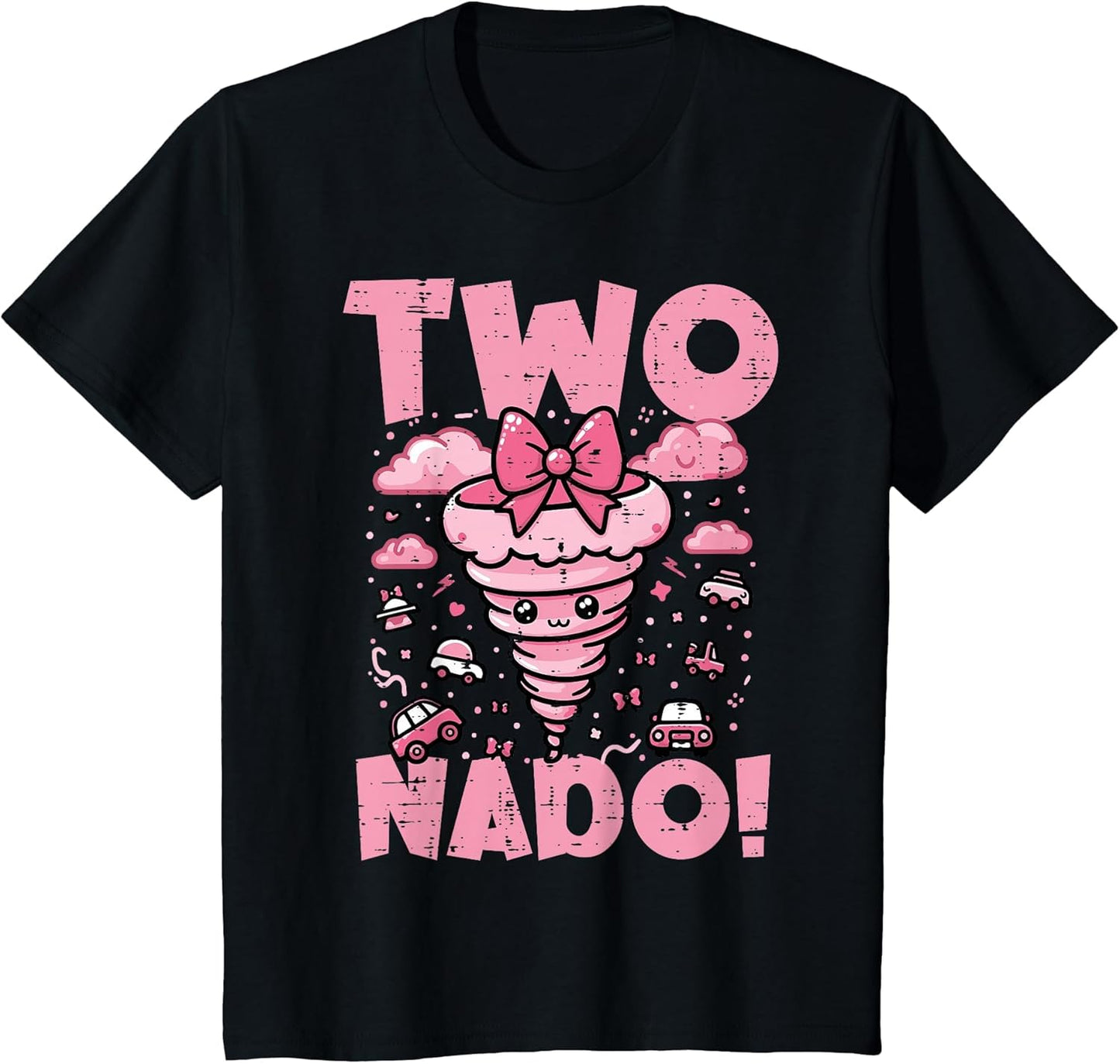 Kids 2nd Birthday Two Nado Funny 2 Year Old Girls Kids Toddler