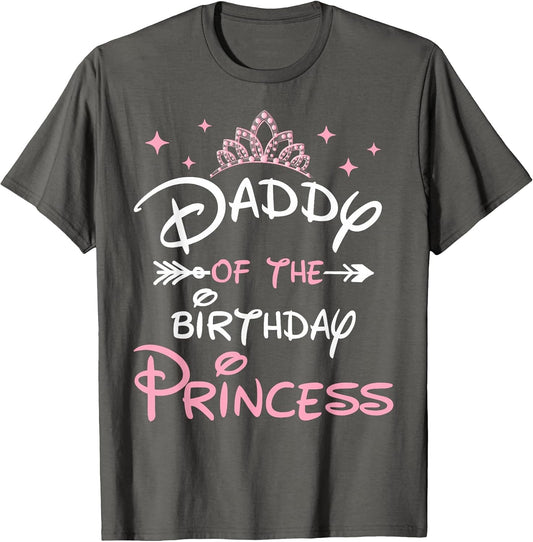 Daddy of The Birthday Princess Toddler Kid Girl Family Dad